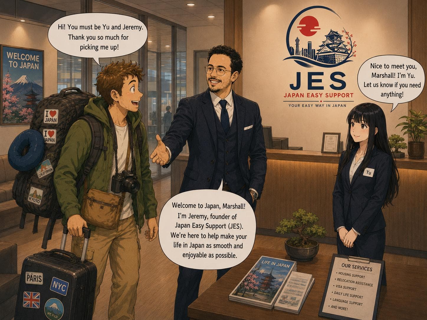 Japan Easy Support hero